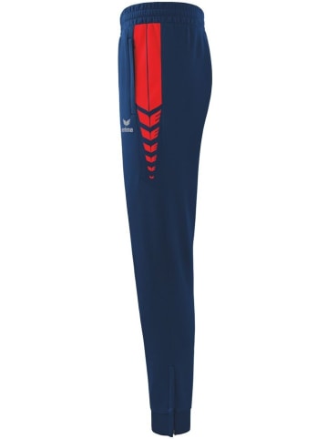 erima Kinder Sweat Pants "Six Wings Worker Hose" in Blau