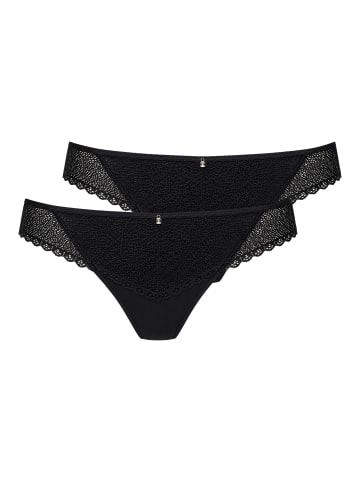 Viania 2er Pack String in schwarz