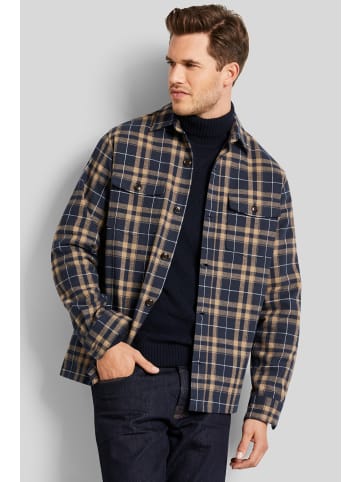 Bugatti Freizeithemd 1:1 Arm in cognac