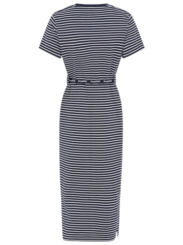Kangaroos Midikleid in marine-weiß-gestreift