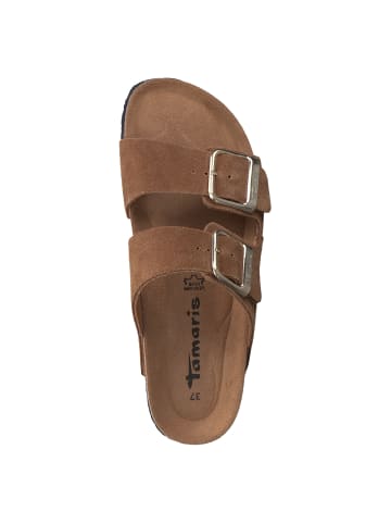 Tamaris Pantolette in cognac