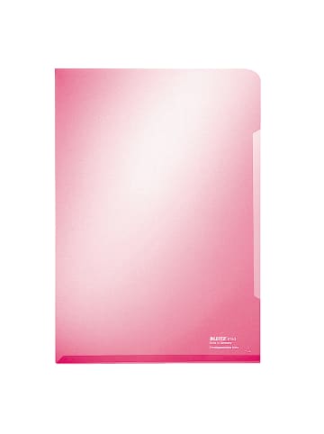 Leitz Sichthülle Super Premium 41530025 A4 0,15mm rot 100 Stück