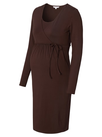 Noppies Still-Kleid Gaja Nursing Bi-Stretch Dress in Coffee Bean