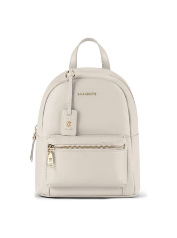 Bologna Leather City Rucksack Leder 27 cm cream