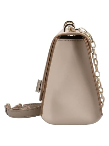 Seidenfelt Örsjö - Umhängetasche 16 cm (black) in beige