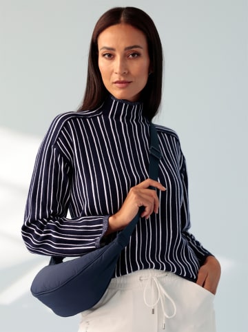 Heine Pullover in marine-ecru-gestreift