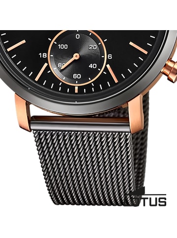 Lotus Chronograph-Armbanduhr Lotus Classic grau groß (ca. 42mm)