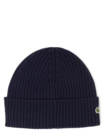 Lacoste Beanie in marine - 0003