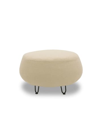 58 aufm Kessel GARTENLOUNGE Hocker Bratomila 76x79x88 mit Outdoorbezug in beige