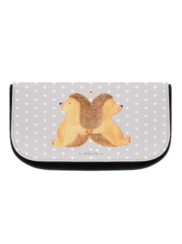 Mr. & Mrs. Panda NeZeichenssaire Igel händchenhaltend ohne Spruch in Grau Pastell