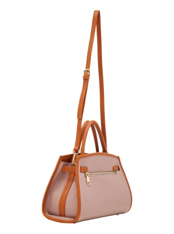 Usha Damen Handtasche in Dunkelbeige