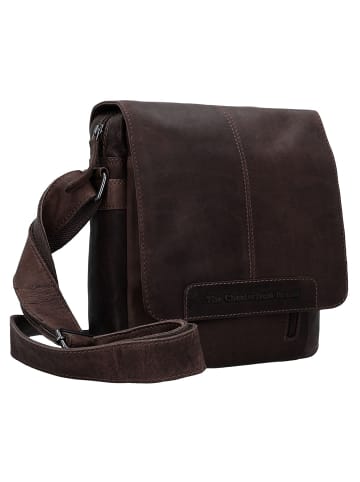 The Chesterfield Brand Wax Pull Up Umhängetasche Leder 22 cm brown