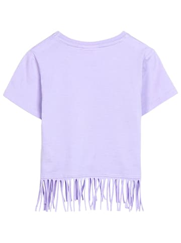 Cerda T-Shirt Disney Minnie Mouse & Daisy mit Fransen in Lila