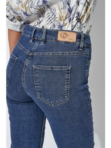 Toni Slim Fit Jeans für Damen in blau