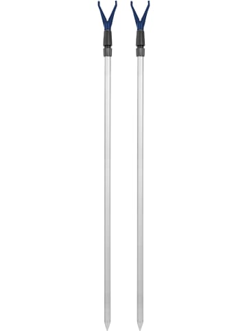 Normani Outdoor Sports 2er Pack Teleskop-Rutenhalter „Holdo" 75-135 cm in Blau