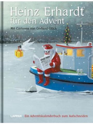 LAPPAN Buch - Heinz Erhardt für den Advent - Ein Adventskalender mit Bildern von
