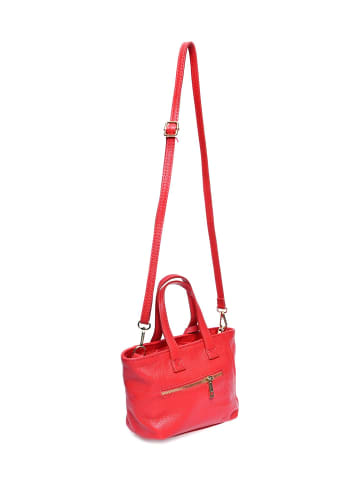 Carla Ferreri Henkeltasche in Rot