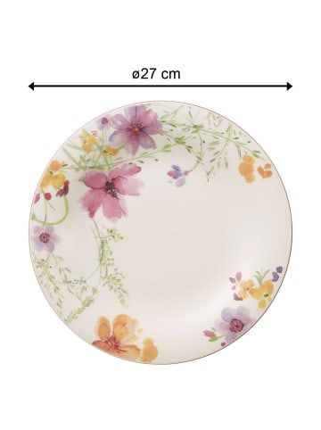 Villeroy & Boch 6er Set Speiseteller Mariefleur Basic ø 27 cm bunt in bunt