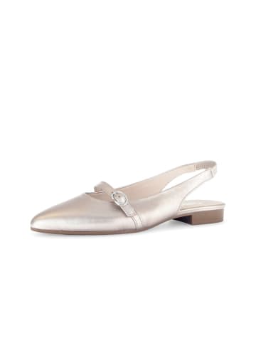 Gabor Slingpumps in gold