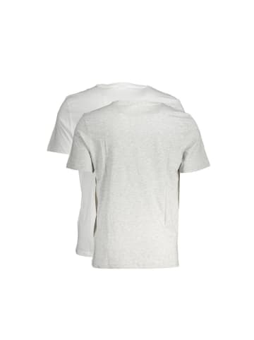 Fila Grau Herren T-Shirt aus Baumwolle