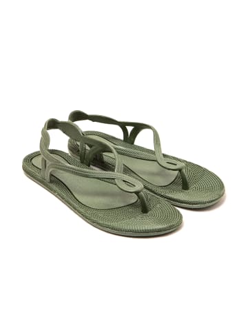 Brasileras Sandalen "Antalya" in Militärgrün