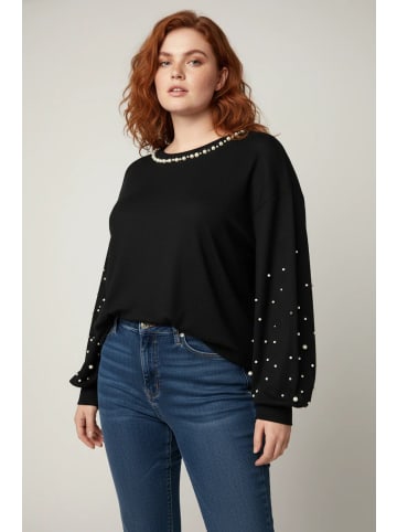 Shape Of You Blouse in Schwarz