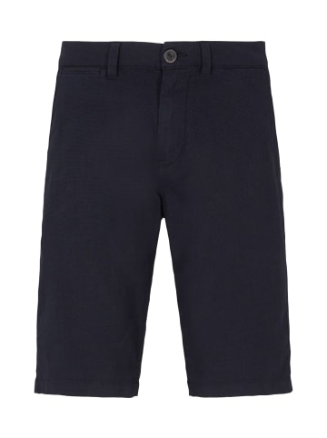 Tom Tailor Short STRUCTURED regular/straight in Blau