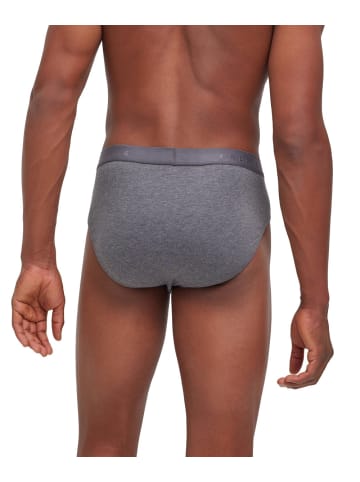 Falke 2er-Pack Slip Daily Comfort in Dark grey