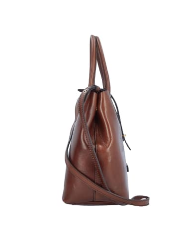 The Bridge Dalston Handtasche Leder 36 cm in marrone