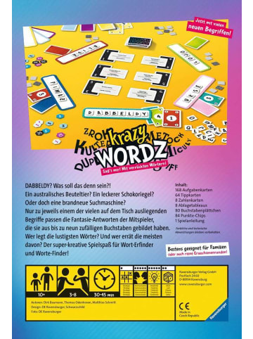 Ravensburger Partyspiel Krazy Wordz 10-99 Jahre in bunt