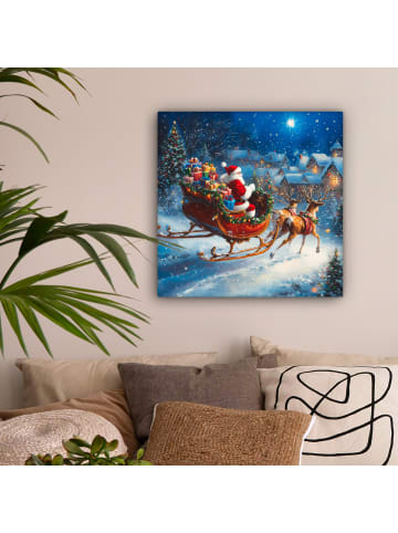 MuchoWow Leinwand Bilder Cognac