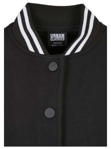 Urban Classics College Jacket in black/white