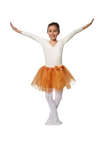 tectake Tutu aus 3-lagigen Tüll, gold