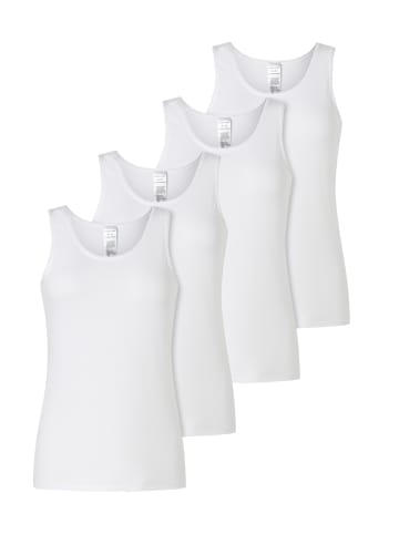 Schiesser Unterhemd Modern Multipacks in Weiß
