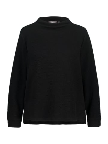 Ulla Popken Sweatshirt in schwarz