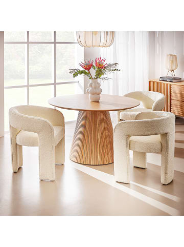 Butlers Tischleuchte AMAL in Beige