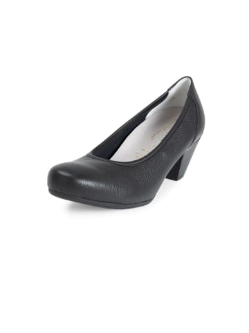 VITAFORM Hirschleder Pumps in schwarz