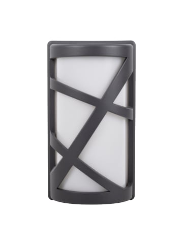 näve Außenwandleuchte "PRALINE" in anthrazit - (L)14.6 cm x (B)9.8 cm x (H)26.7 cm