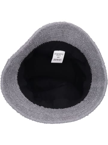 Espadrij l'orginale BUCKET HAT FROTTÉE 90 in grau