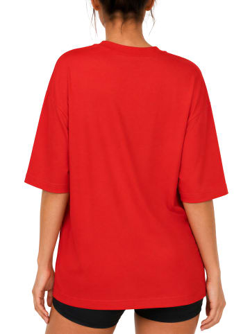 Reichstadt Damen Oversized T-Shirt in Red