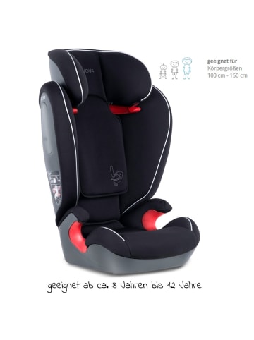 AVOVA Kindersitz Star i-Size 100 cm - 150 cm / 3 Jahre bis in schwarz