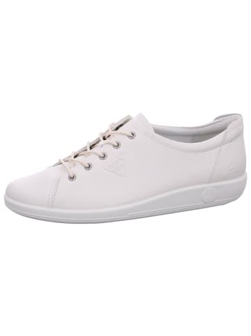 Ecco Schnürer Soft 2 Lace in Weiß