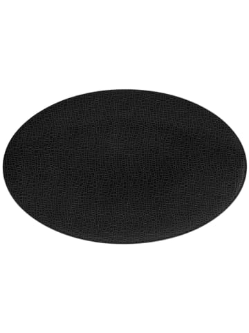 Seltmann Weiden Servierplatte Life Fashion in 40x26 cm in Glamorous Black