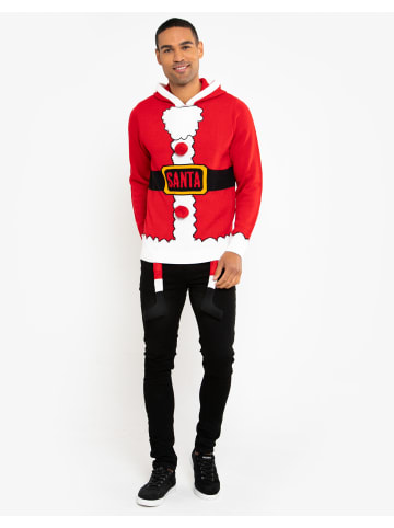 Threadbare Kapuzenpullover Wolseley in rot