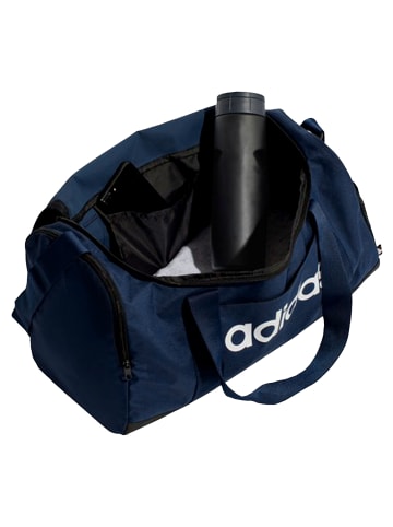 adidas Sporttasche Linear Duffel S in Dunkelblau