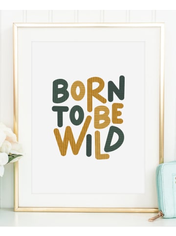 Tales by Jen Poster / Kunstdruck "Born to be wild" I Ohne Rahmen