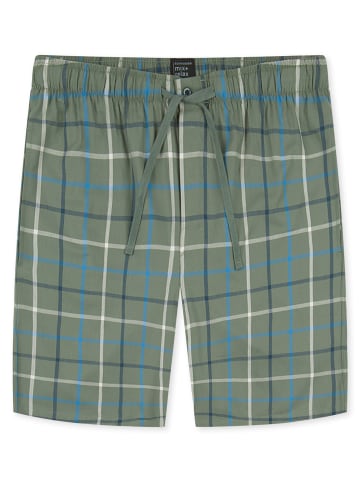 Schiesser Pyjamahose Bermuda - Mix + Relax in khaki