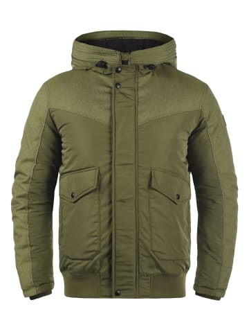!SOLID Kurzjacke SDInacio 21300321ME Winterjacke mit hochabschließendem Kragen in Grün