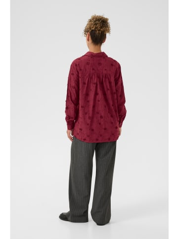 Cream Langarm - Hemd CROlivia Loose fit in Zinfandel