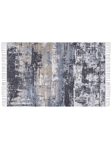 Beliani Kurzflor KONAKLI in Bunt/Weiß/Schwarz - (W) 150 x (H) 1 x (L) 230 cm
